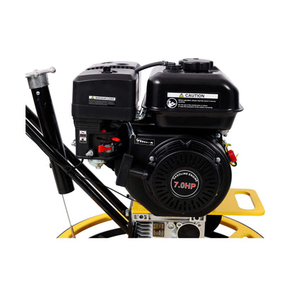 22-Inch 7HP Gas-Powered Walk-Behind Concrete Surface Finisher