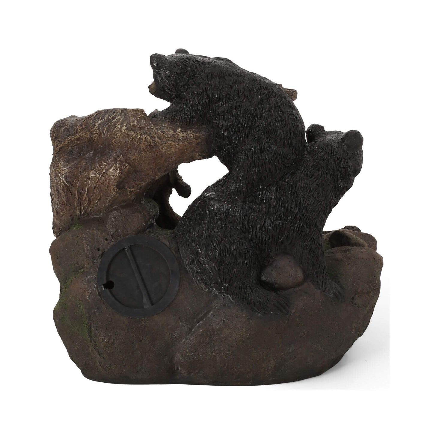 Alora 22-Inch Weather Resistant Outdoor Floor Fountain with LED Lights