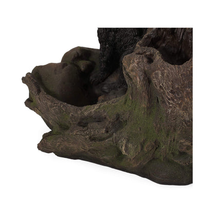 Alora 22-Inch Weather Resistant Outdoor Floor Fountain with LED Lights