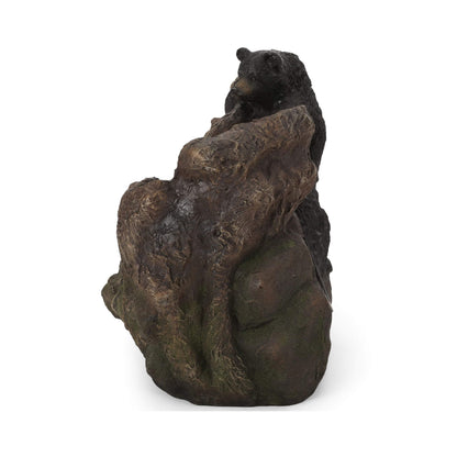 Alora 22-Inch Weather Resistant Outdoor Floor Fountain with LED Lights