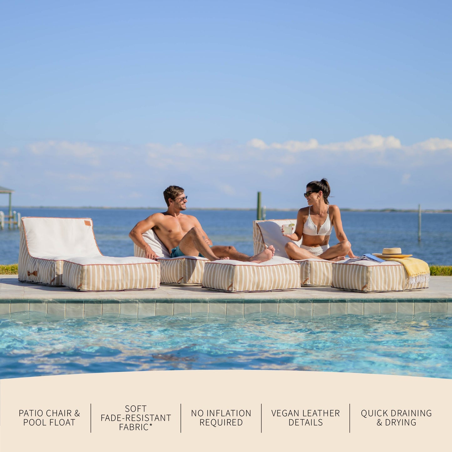 Lux Sealander® Pool and Patio Lounger
