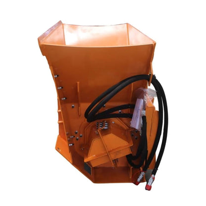 24-Inch Heavy-Duty 13.5 Cu.Ft Concrete Crusher Bucket Skid Steer Attachment