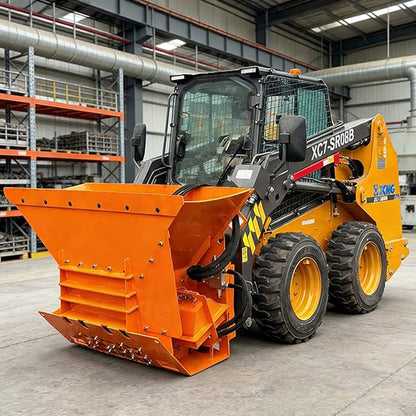 24-Inch Heavy-Duty 13.5 Cu.Ft Concrete Crusher Bucket Skid Steer Attachment