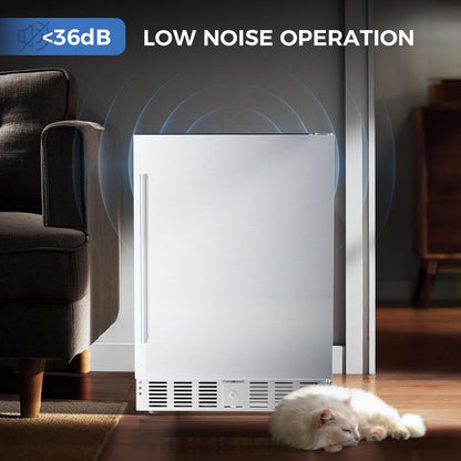 24 Inch Indoor/Outdoor Beverage Refrigerator 58145RKR0