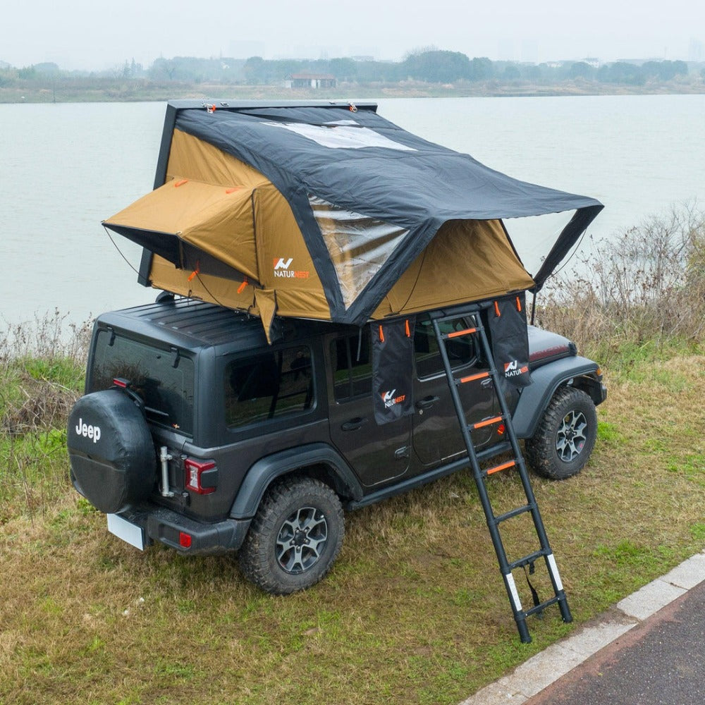 Naturnest Sirius 2 Premium 2XL 3-Person Clamshell Rooftop Tent