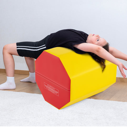 24.5 Inch x 24.5 Inch Octagon Gymnastics Mat with Waterproof Zippered Cover
