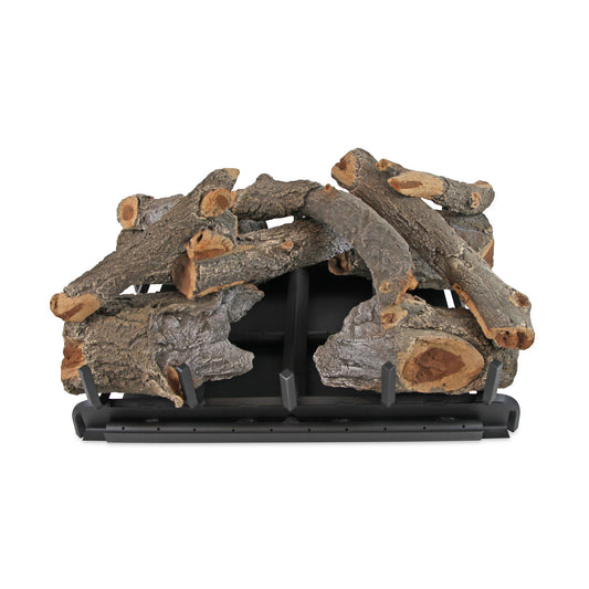 Arizona Weathered Oak Charred See Through Vented Indoor/Outdoor Log Sets - Logs Only