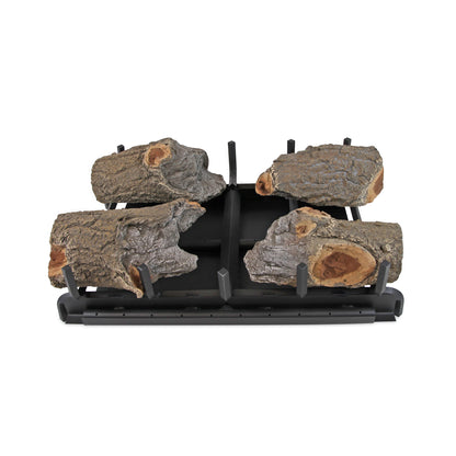 Arizona Weathered Oak Charred See Through Vented Indoor/Outdoor Log Sets - Logs Only
