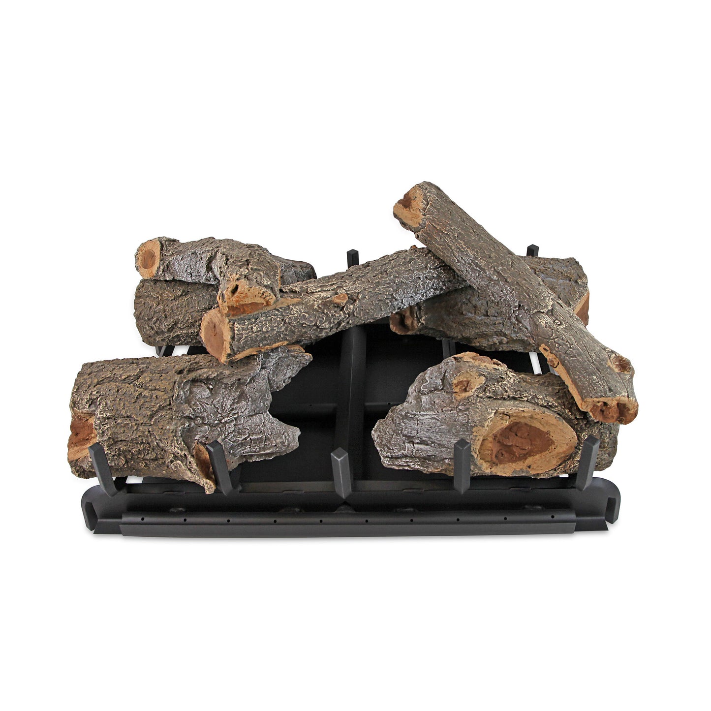 Arizona Weathered Oak Charred See Through Vented Indoor/Outdoor Log Sets - Logs Only