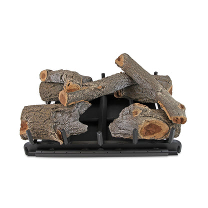 Arizona Weathered Oak Charred See Through Vented Indoor/Outdoor Log Sets - Logs Only