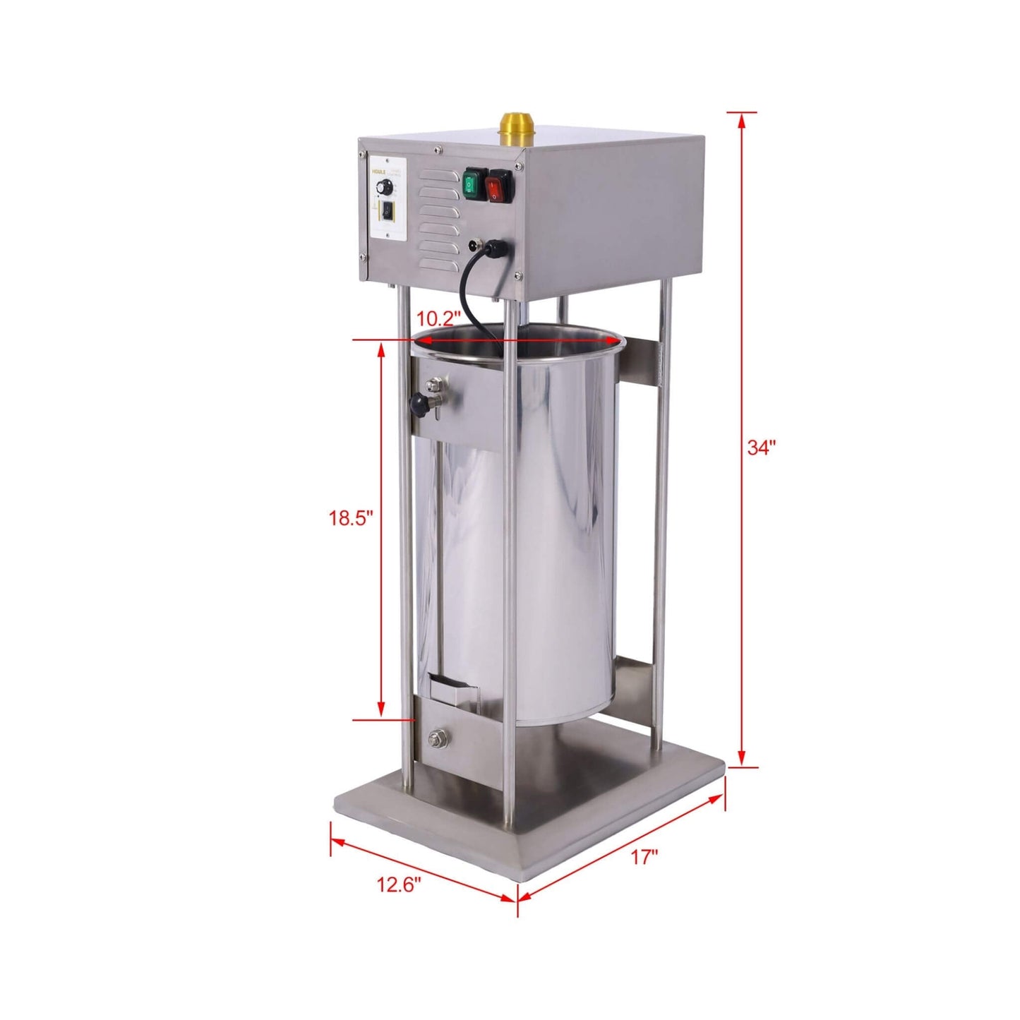 25L Commercial Electric Stainless Steel Sausage Maker Stuffer