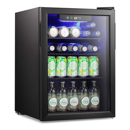 2.6 CU. FT. Wine Cooler Beverage Mini Fridge Refrigerator W5870BH