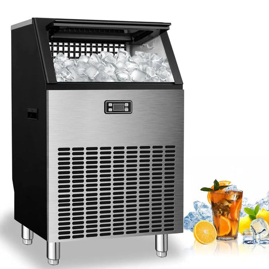 Freestanding Commercial Ice Maker - Multiple Sizes 100LBS 200LBS 265LBS