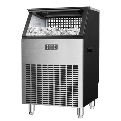 Freestanding Commercial Ice Maker - Multiple Sizes 100LBS 200LBS 265LBS