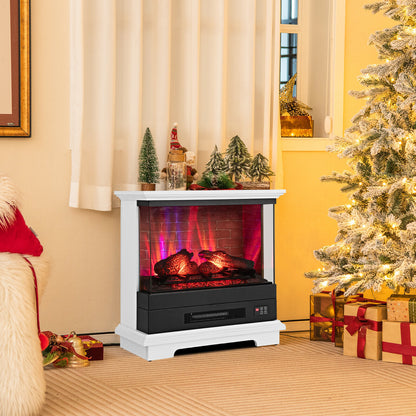 27" Freestanding Fireplace with Remote Control