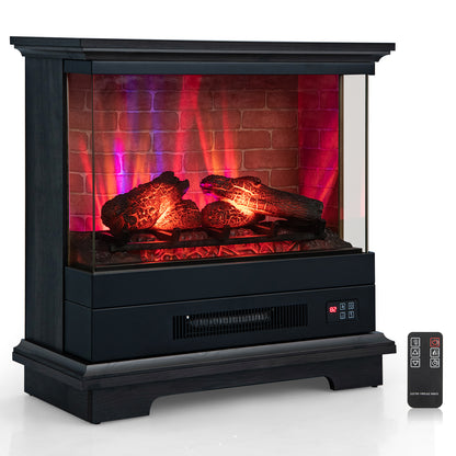 27" Freestanding Fireplace with Remote Control