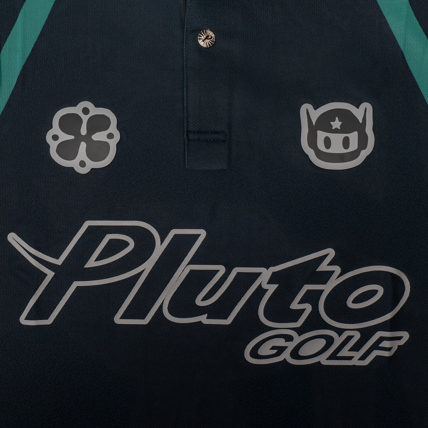 TEAM PLUTO POLO | MIDNIGHT GREEN