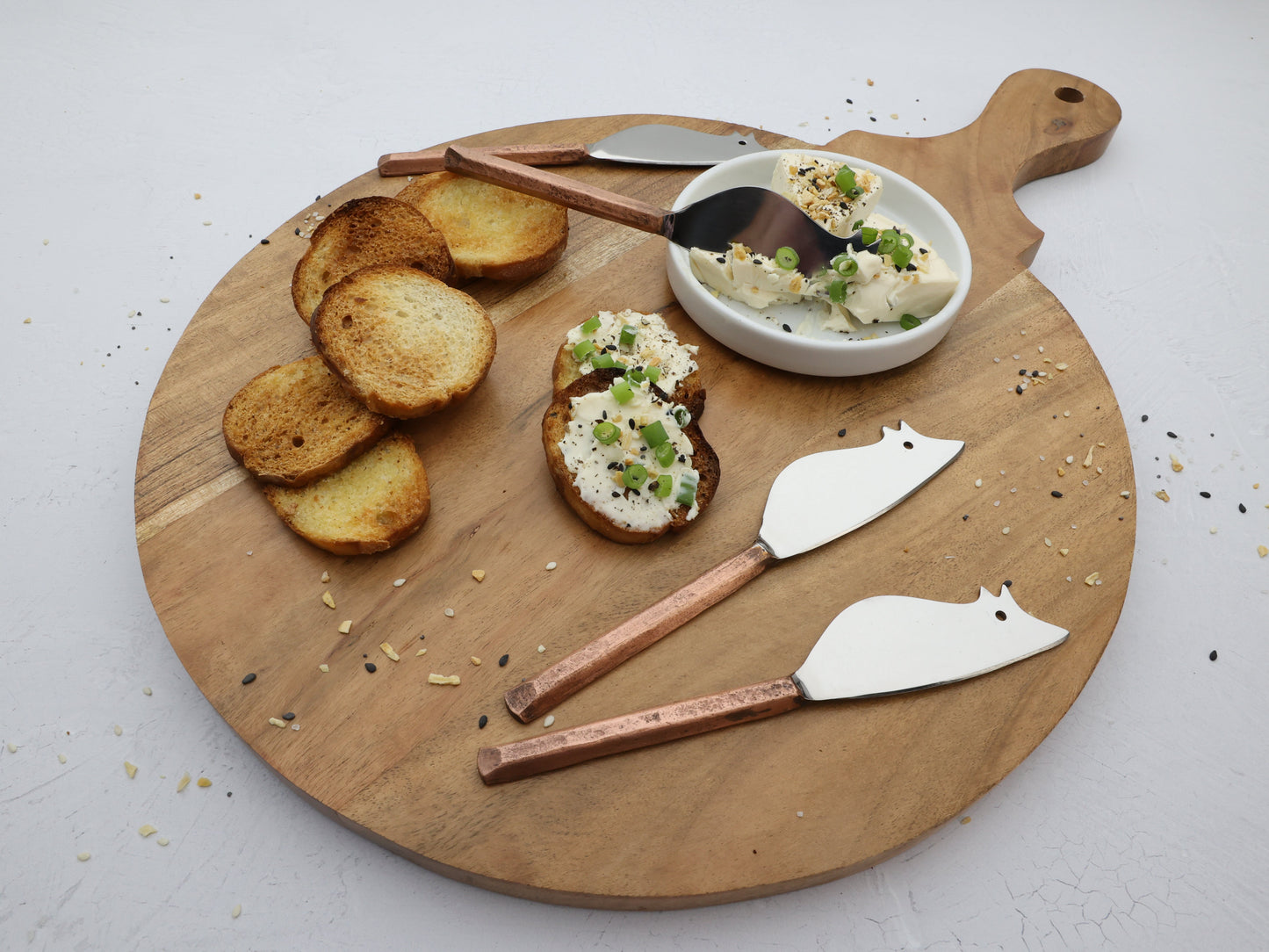 PLATEAU RATONCITO Cheese Spreader and Knife 4 PC. SET