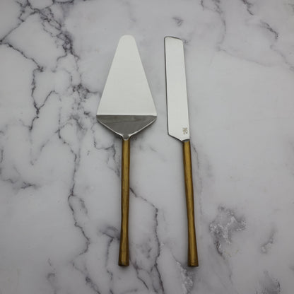 CAMELLIA Cake Server 2 PC. SET