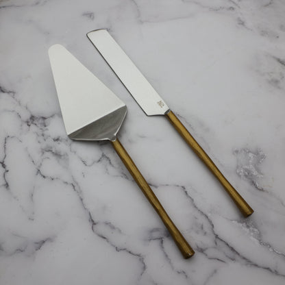 CAMELLIA Cake Server 2 PC. SET