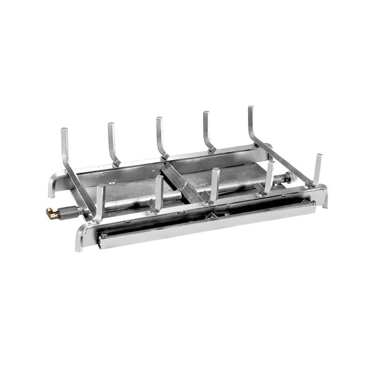 Outdoor See Through Two Burner Gas Burners