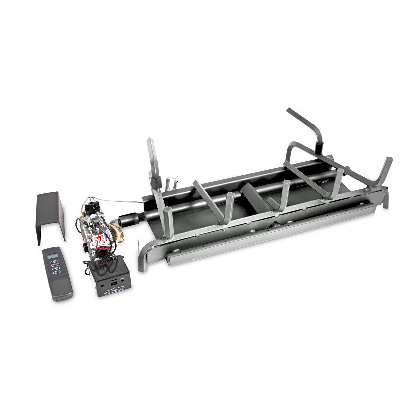 42" Indoor Assembled See Through Two Burner Gas Burners
