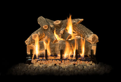 Arizona Weathered Oak Indoor/Outdoor Vented Gas Log Sets