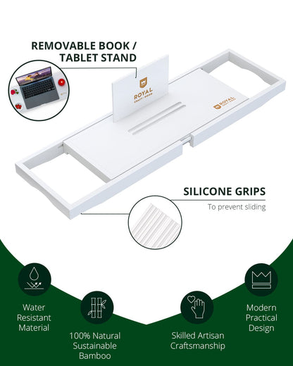 Bathtub Caddy Tray Lite, White