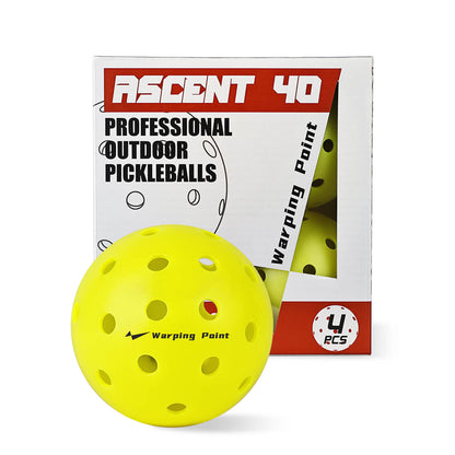 ASCENT OUTDOOR TOURNAMENT PICKLEBALLS - 12 PACK