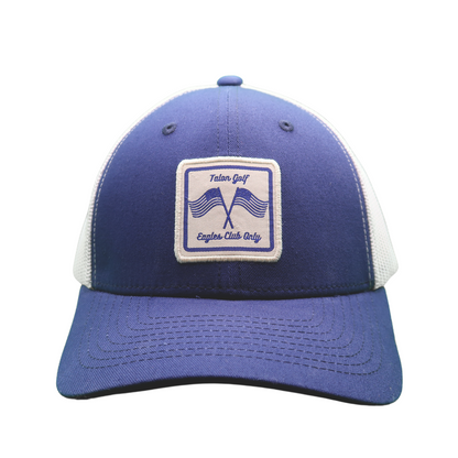 American Navy/White Mesh Trucker Golf Hats