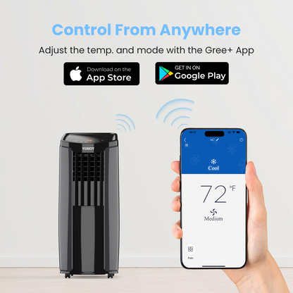 Shiny 10,200 BTU Portable Air Conditioner