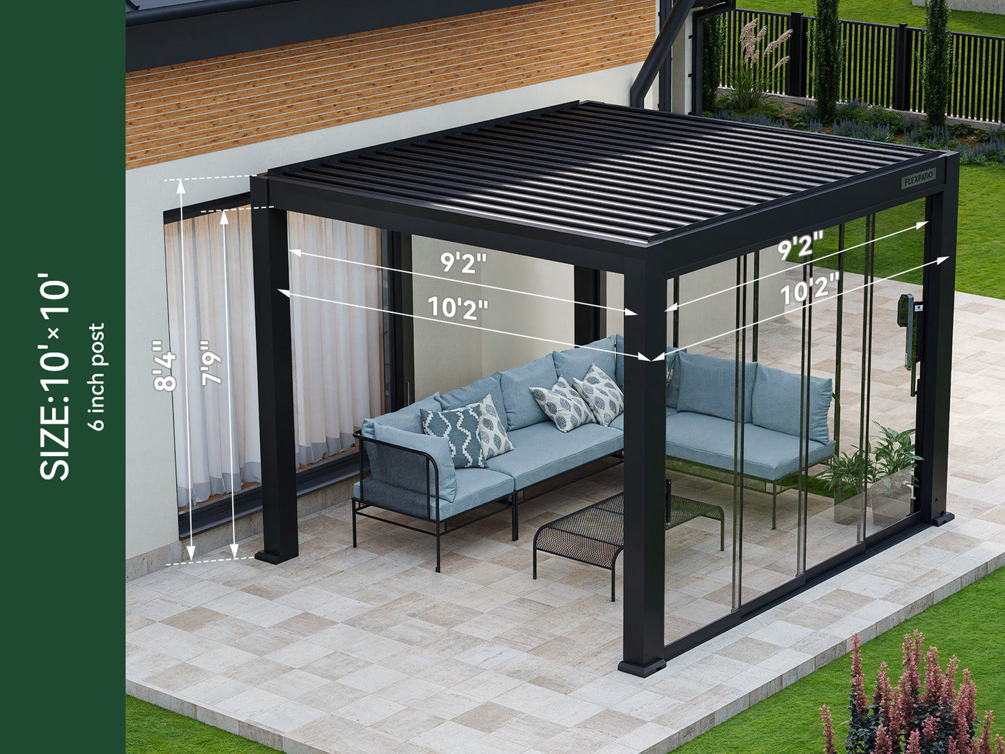 FlexPatio POWER+ and POWER+ PRO Motorized Pergolas