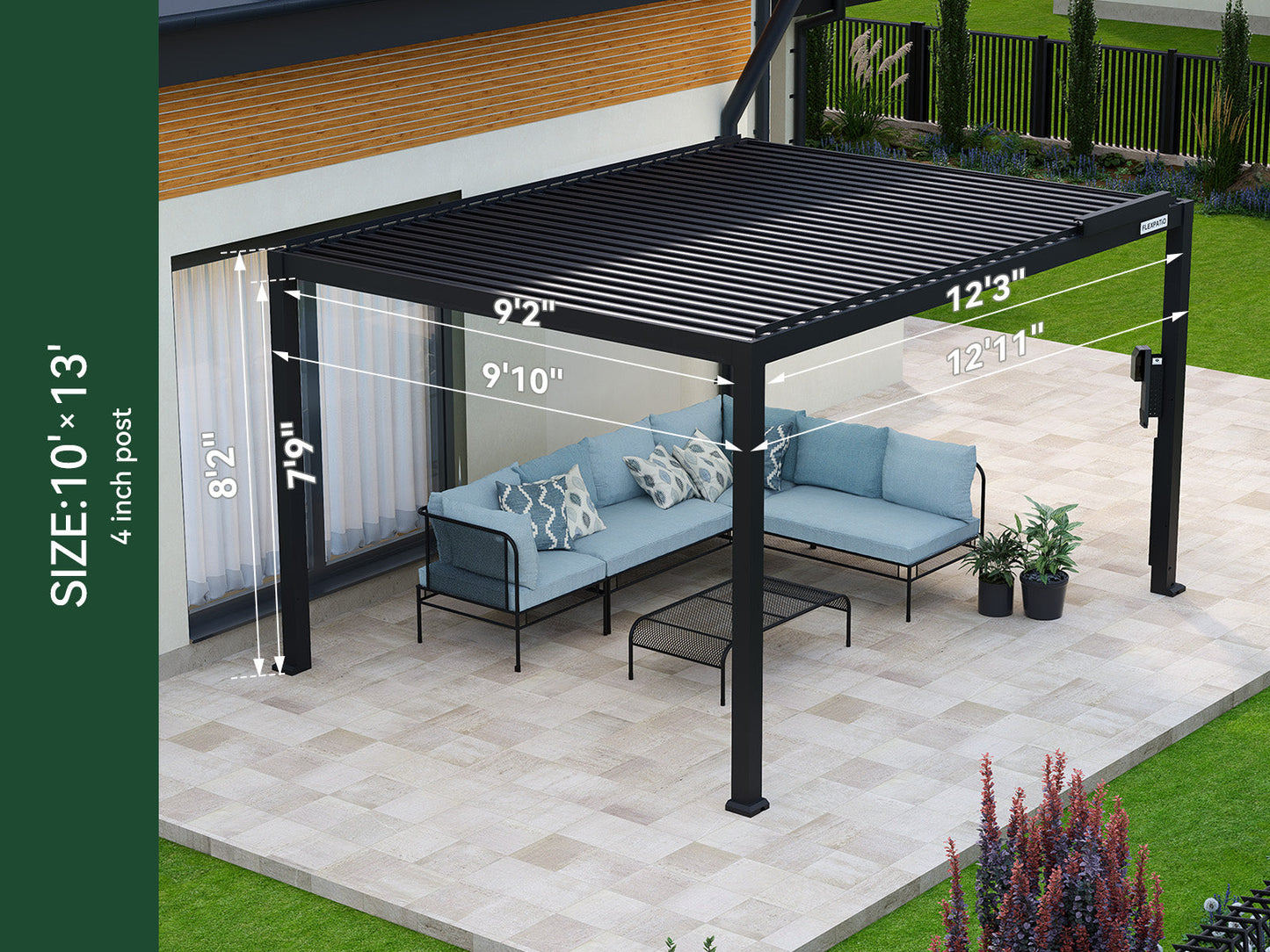 FlexPatio POWER+ and POWER+ PRO Motorized Pergolas