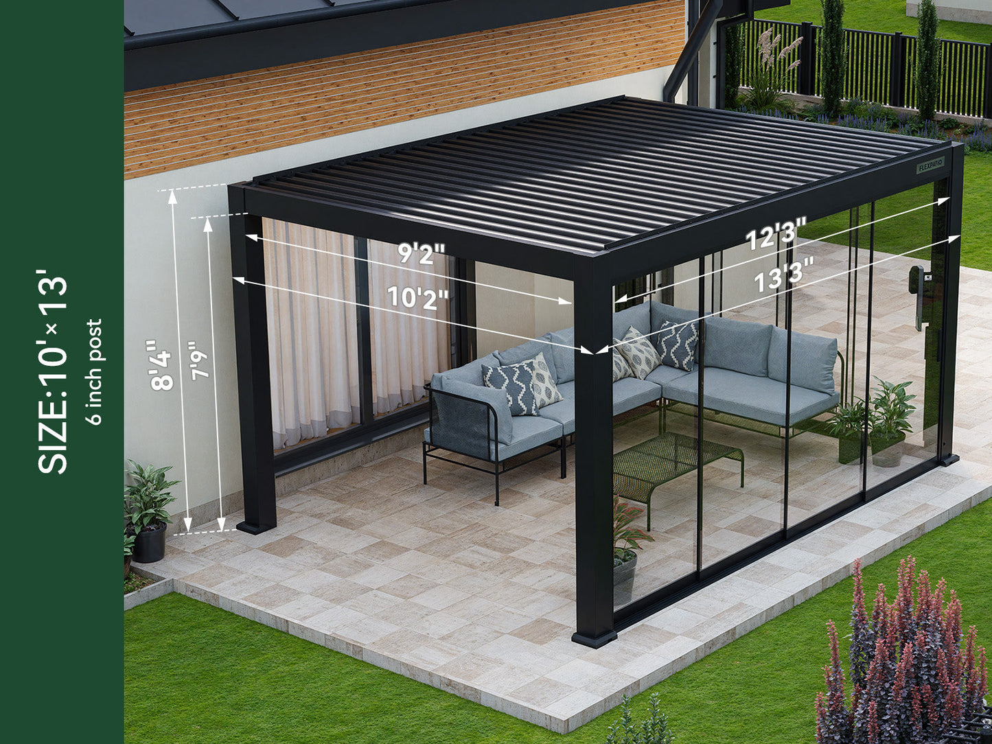 FlexPatio POWER+ and POWER+ PRO Motorized Pergolas