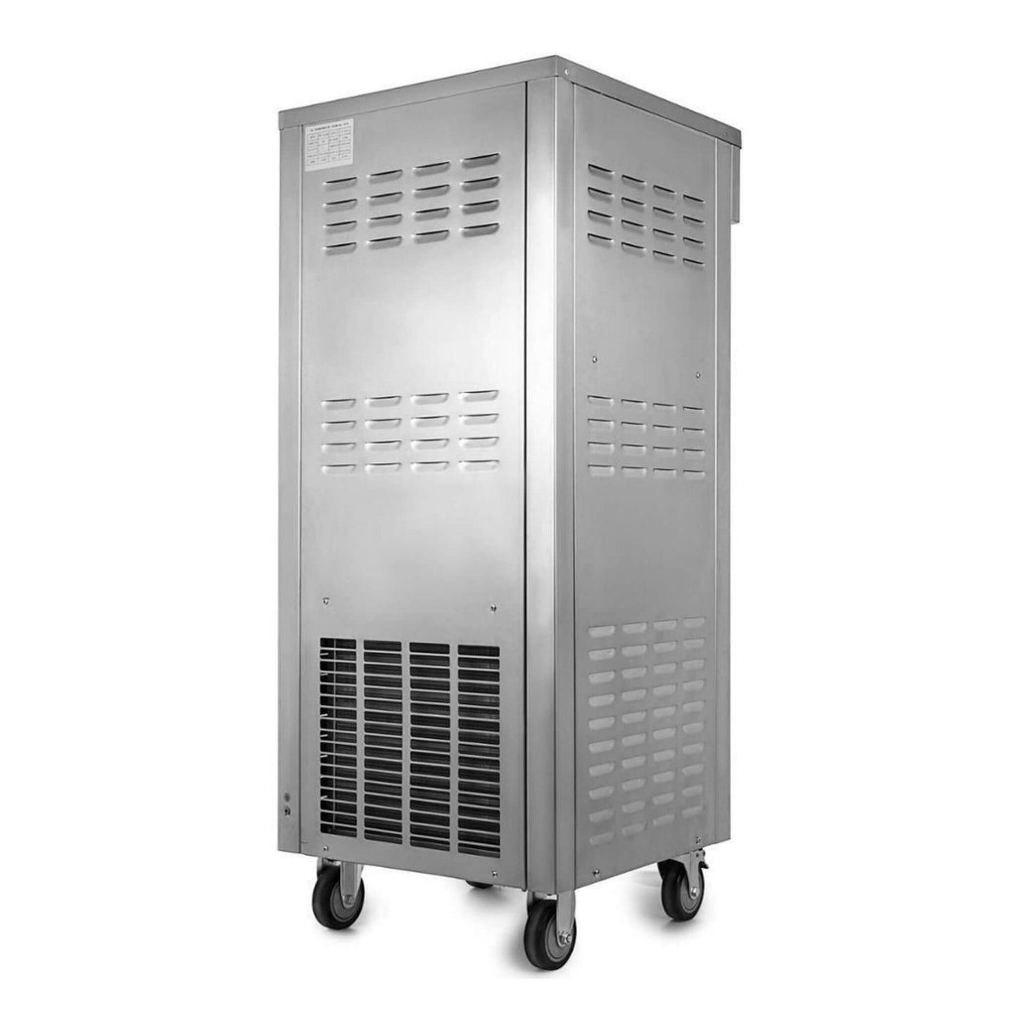 3-Flavor Commercial Stainless Steel Soft Serve Ice Cream & Frozen Yogurt Maker Machine