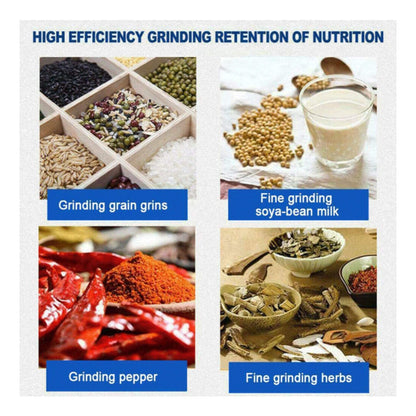 3000W Commercial Electric Corn Wheat Grain Mill Grinder