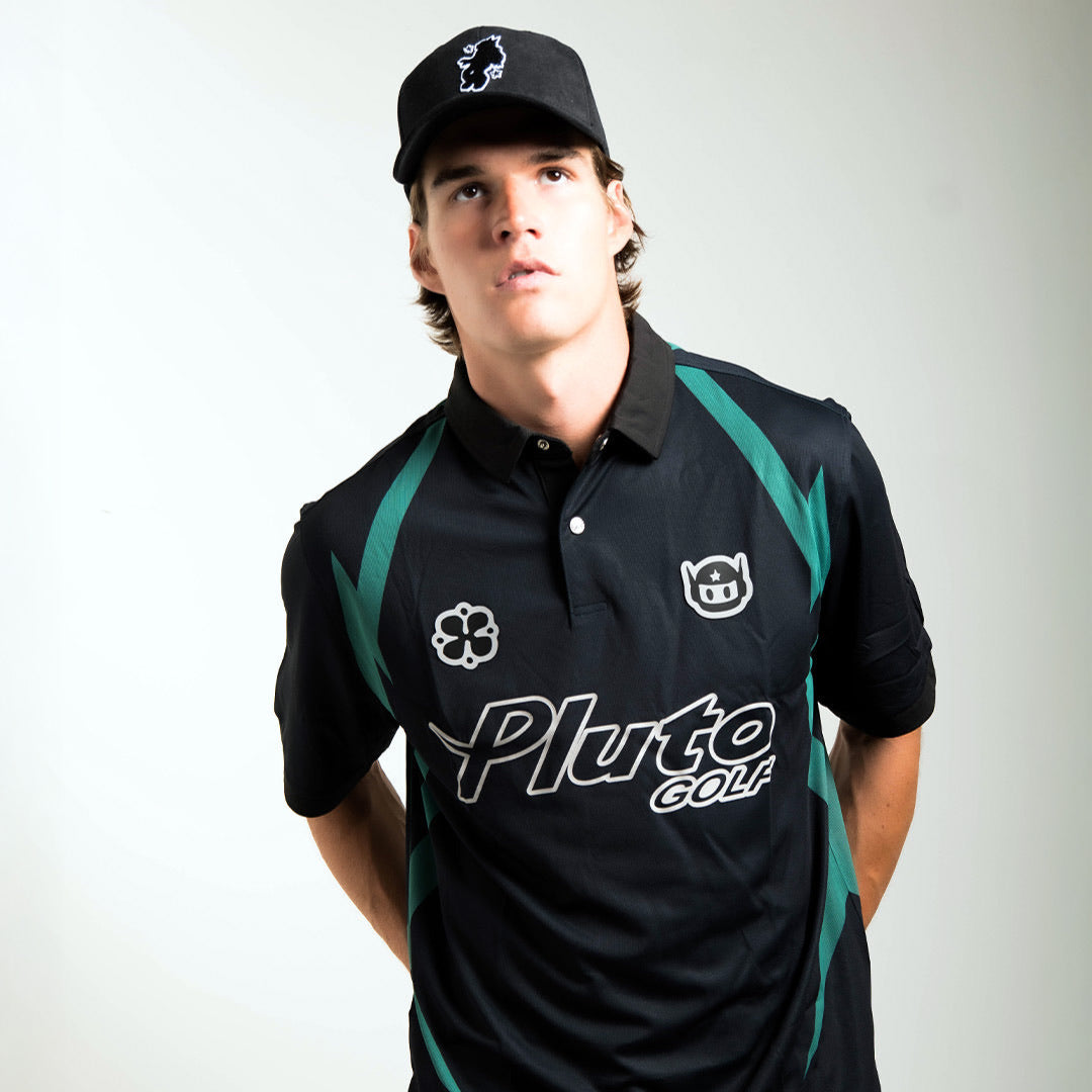 TEAM PLUTO POLO | MIDNIGHT GREEN