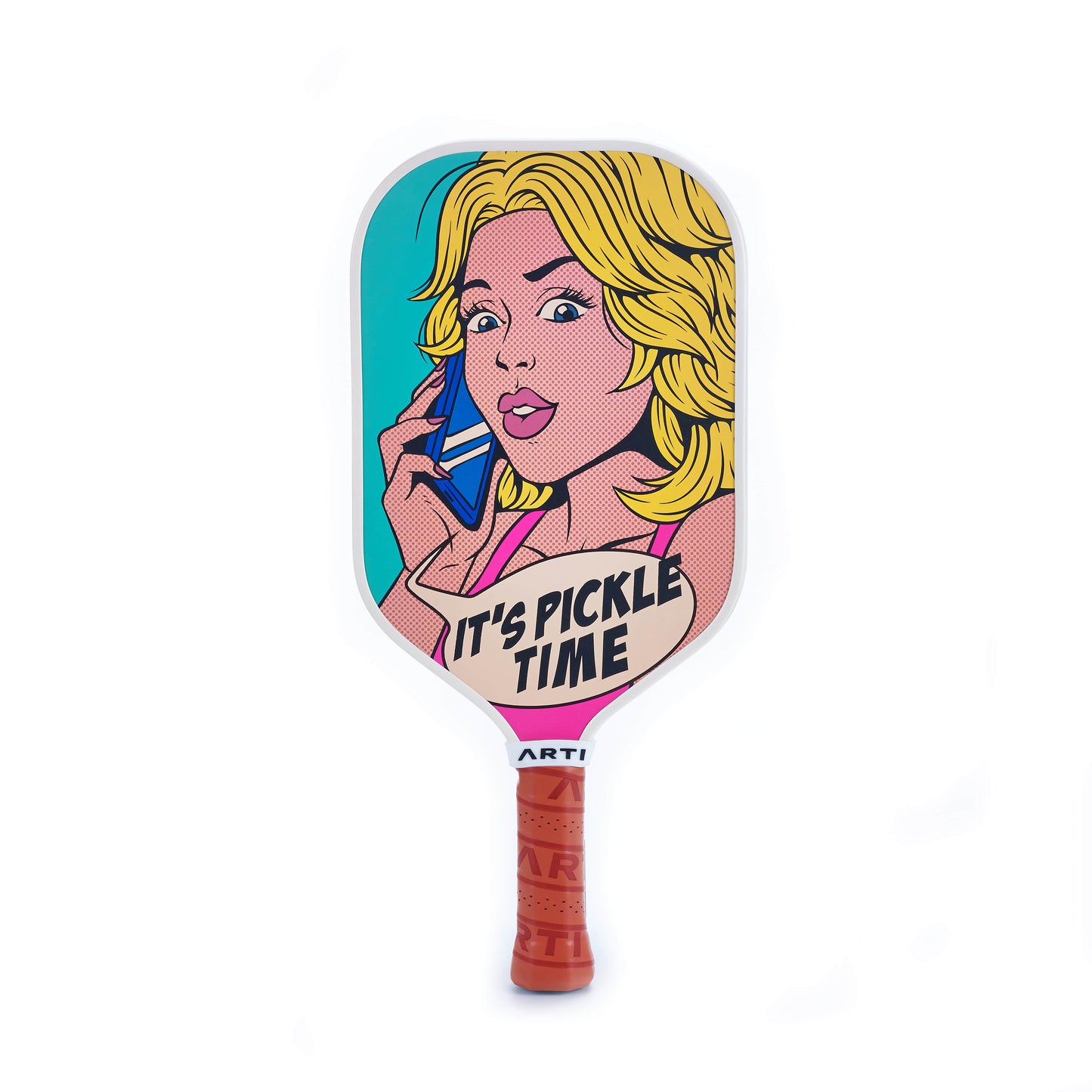 ARTI Carbon Fiber Kristen & Kristy "IT'S PICKLE TIME" Paddle