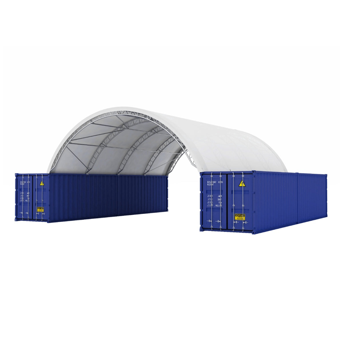 30FT x 40FT x 10FT Double Truss Shipping Container Shelter