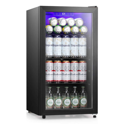 3.2 CU. FT. Beverage Refrigerator Wine Cooler W6890