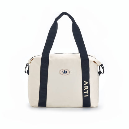 ARTI Cream Duffel Bag