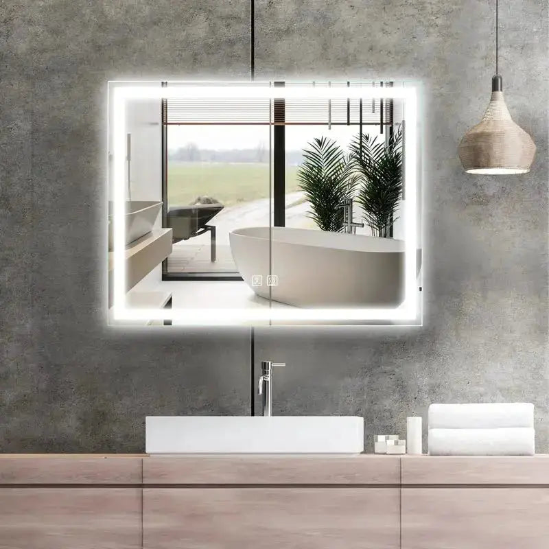 20" x 28"  Inch Center Glow LED Bathroom Mirror