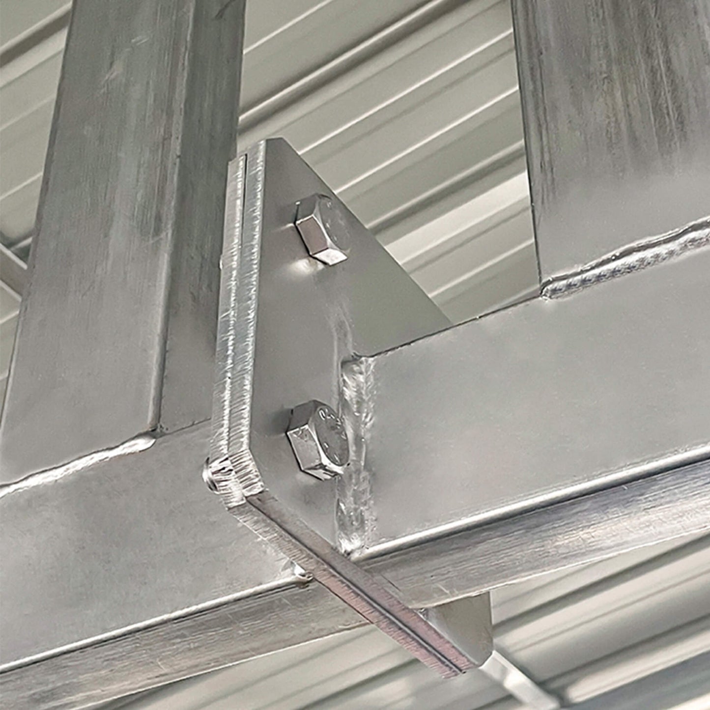 36' x 40' FT Heavy-Duty Weather-Resistant Galvanized Steel Container Roof Kit [No Containers]