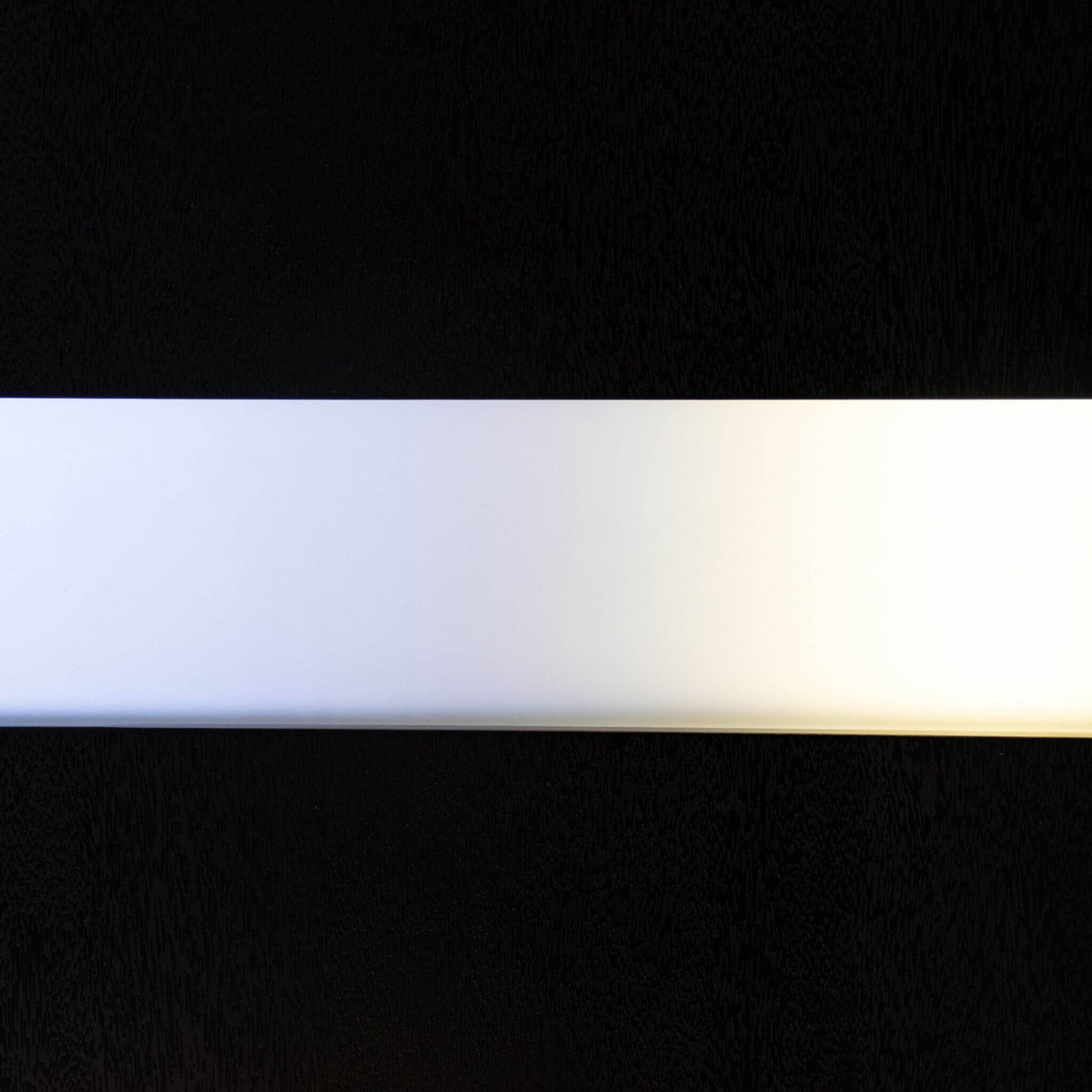 36" x 80" Inch Nuvia Contemporary Frosted Glass Fiberglass Left Inswing Front Door with 6-9/16 White Vinyl Frame