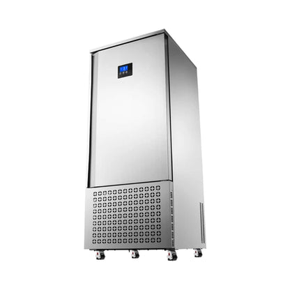 370L Commercial Freestanding Blast Freezer With 15 Trays For Chilling Seafood & Gelato