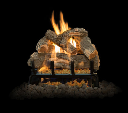 Arizona Weathered Oak See Through Vented Indoor/Outdoor Log Sets - Logs Only