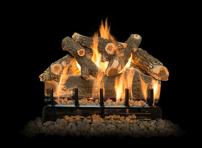 Arizona Weathered Oak See Through Vented Indoor/Outdoor Log Sets - Logs Only