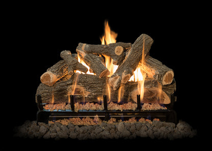 Arizona Weathered Oak See Through Vented Indoor/Outdoor Log Sets - Logs Only