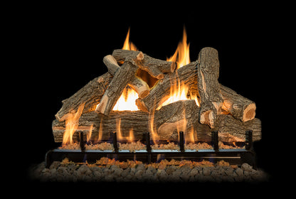 Arizona Weathered Oak See Through Vented Indoor/Outdoor Log Sets - Logs Only