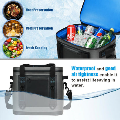 Portable Cooler Bag Leak-Proof Insulated Water-Resistant for Camping